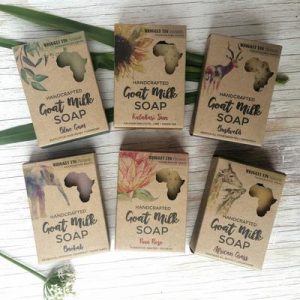 Africa Collection - Goatsmilk Soap Goats milk soap has been proven to help reduce acne and eczema, as well as removing dead skin cells.