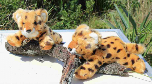 Cheetah - Lying down Plush Toy