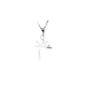 Strelitzia Flower - Sterling Silver