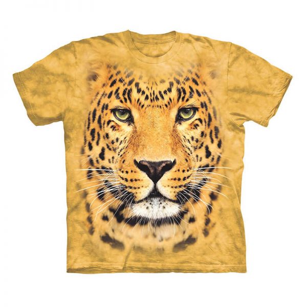 Leopard - Teen Unisex Dyed T-Shirt