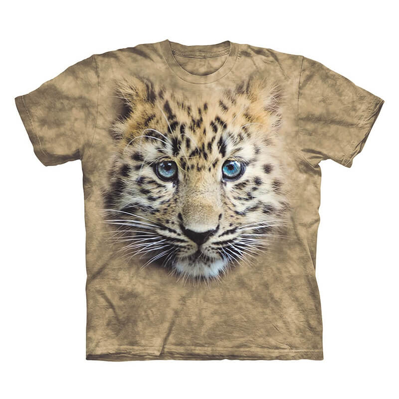 African Meraki - African Gifts - Unisex Kids Leopard Cub T-Shirt