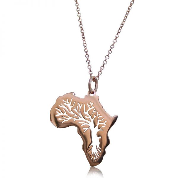 Necklace - Africa with Tree of Life