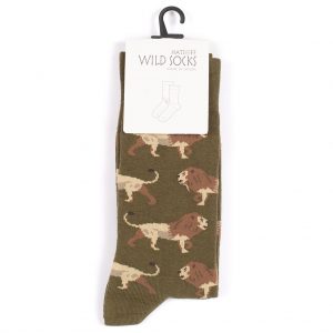Wild Socks - Lions Olive