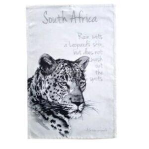 Tea Towel Leopard