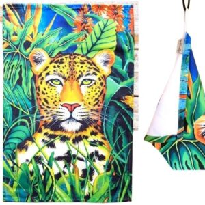 Tea Towel - Leopard Jungle