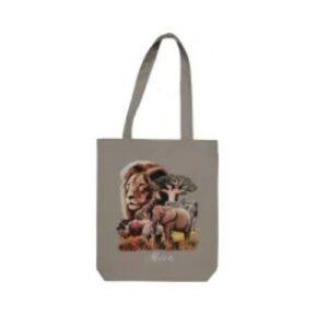 African Animals & Baobab Shopper Bag
