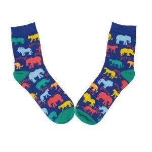 Men's African Animal Print Socks