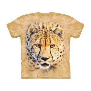 Cheetah Head - Dyed T-Shirt